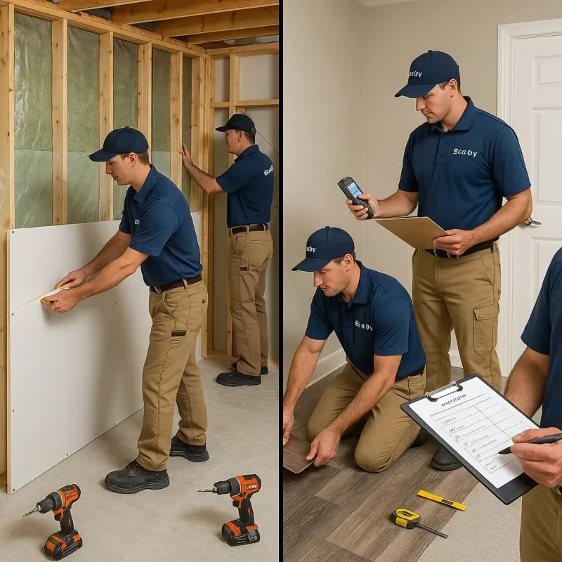 Repairs and Reconstruction process in Roselle, NJ
